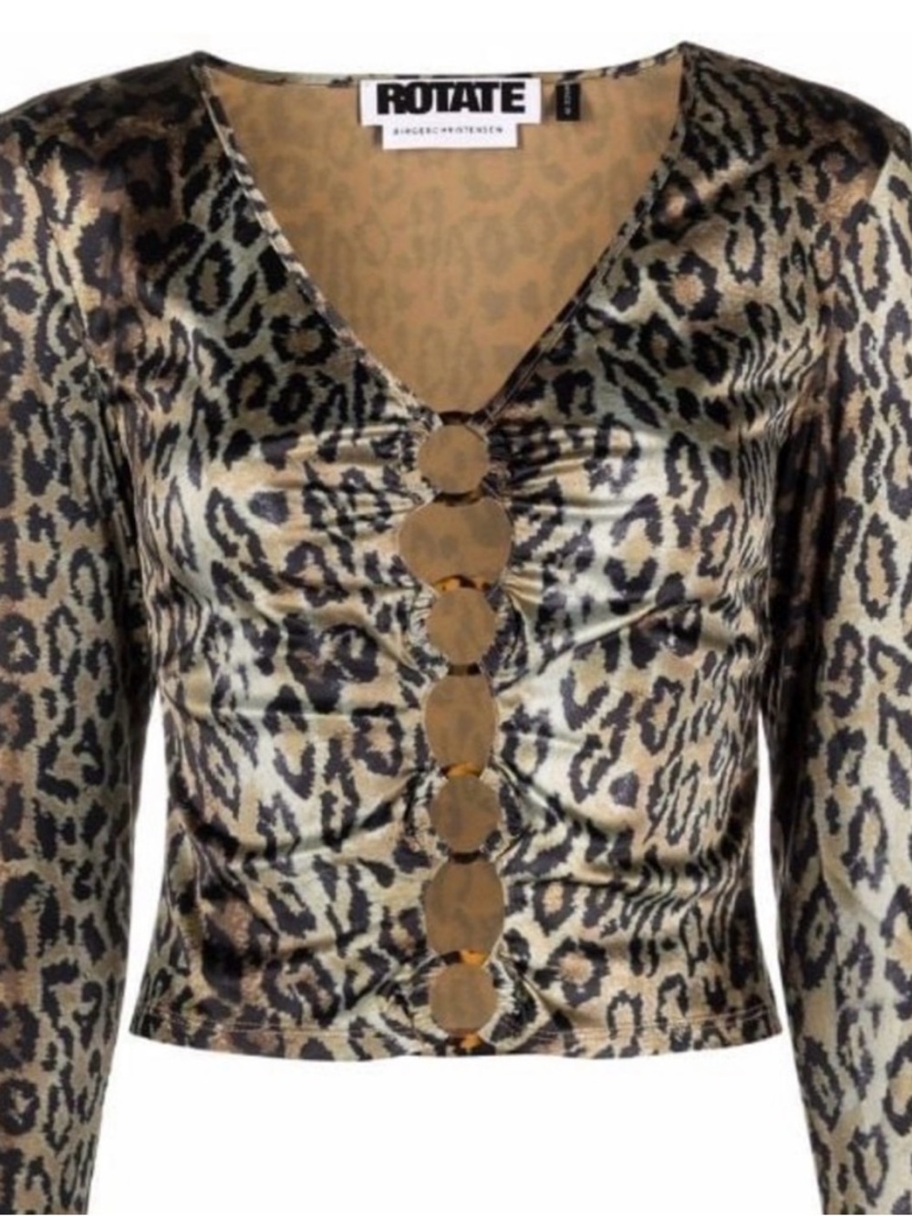 Leopard Rotate Top